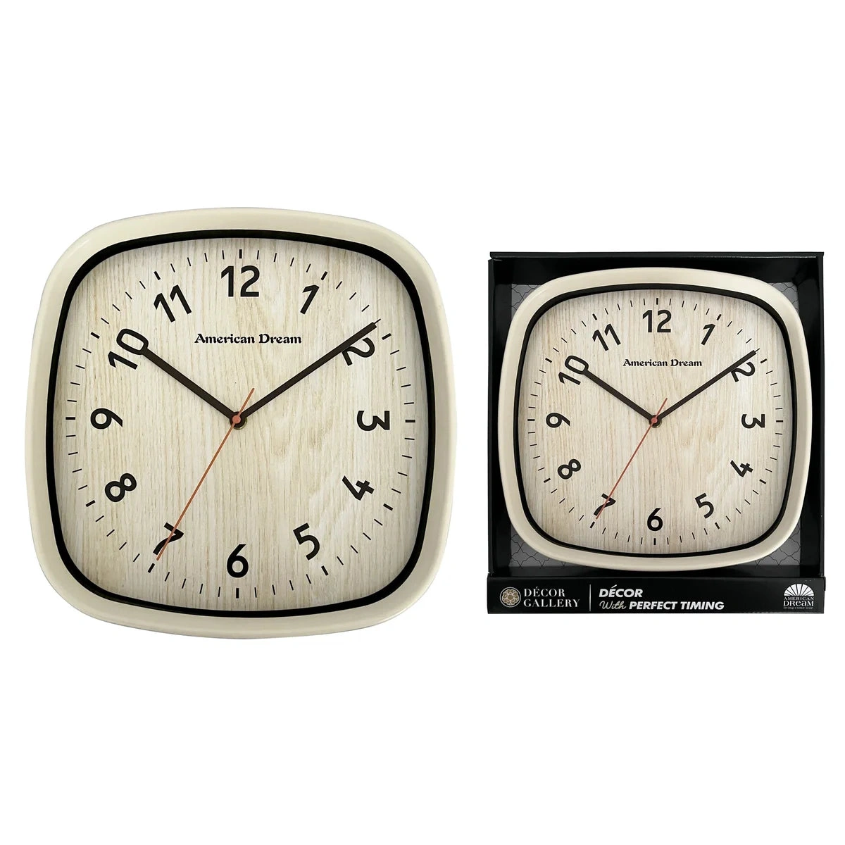 Stille Wanduhr mit individuellem Zifferblatt: Zeitlose Eleganz für Ihr Zuhause.